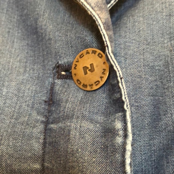 BNWT Peter Nygard Petites Blue Dawn Denim Jacket - Picture 4 of 7